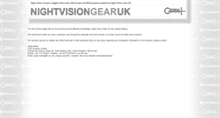 Desktop Screenshot of nightvisiongear.co.uk